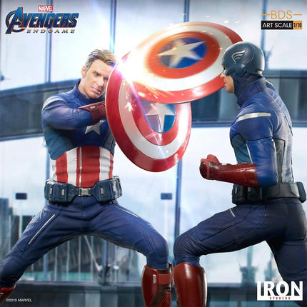 Iron Studios - Avengers: Endgame - Captain America 2012 BDS Art Scale Statue 1/10 - The Card Vault