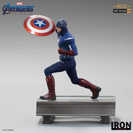 Iron Studios - Avengers: Endgame - Captain America 2012 BDS Art Scale Statue 1/10 - The Card Vault