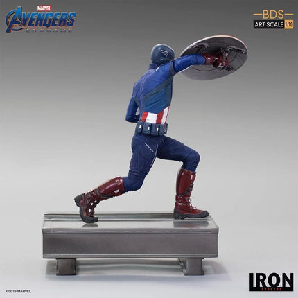 Iron Studios - Avengers: Endgame - Captain America 2012 BDS Art Scale Statue 1/10 - The Card Vault