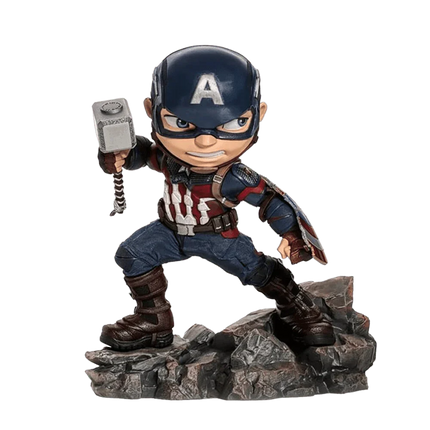 Iron Studios - Avengers: Endgame - Captain America MiniCo Figure - The Card Vault