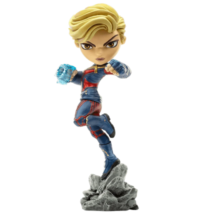 Iron Studios - Avengers: Endgame - Captain Marvel MiniCo Figure - The Card Vault