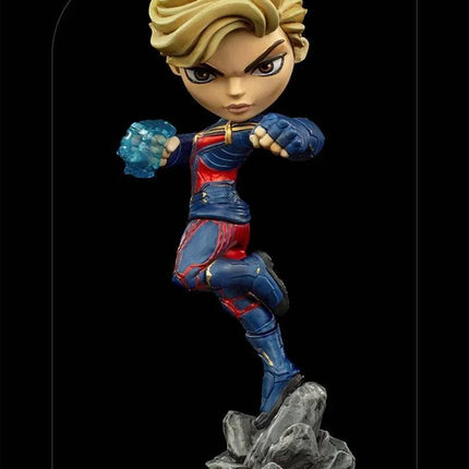Iron Studios - Avengers: Endgame - Captain Marvel MiniCo Figure - The Card Vault