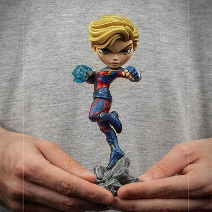 Iron Studios - Avengers: Endgame - Captain Marvel MiniCo Figure - The Card Vault
