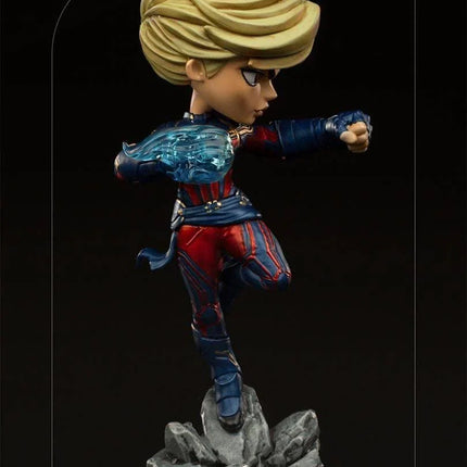 Iron Studios - Avengers: Endgame - Captain Marvel MiniCo Figure - The Card Vault