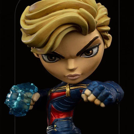Iron Studios - Avengers: Endgame - Captain Marvel MiniCo Figure - The Card Vault
