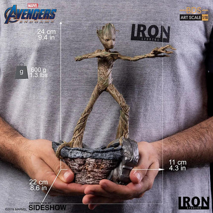 Iron Studios - Avengers: Endgame - Groot BDS Art Scale Statue 1/10 - The Card Vault