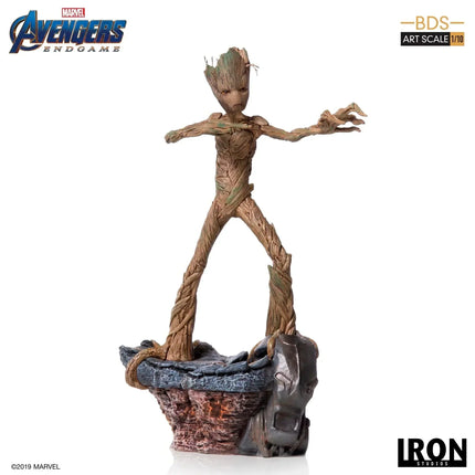 Iron Studios - Avengers: Endgame - Groot BDS Art Scale Statue 1/10 - The Card Vault