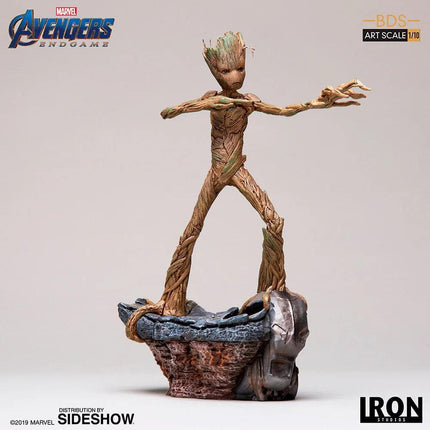 Iron Studios - Avengers: Endgame - Groot BDS Art Scale Statue 1/10 - The Card Vault
