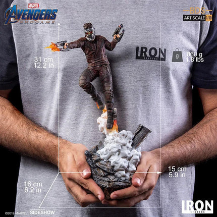 Iron Studios - Avengers: Endgame - Star-Lord BDS Art Scale Statue 1/10 - The Card Vault