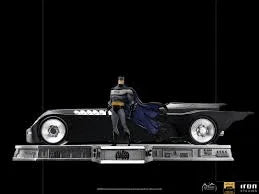 Iron Studios - Batman Animated Series - Batman & Batmobile BDS Art Scale Statue 1/10 - The Card Vault