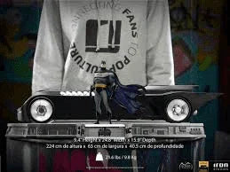 Iron Studios - Batman Animated Series - Batman & Batmobile BDS Art Scale Statue 1/10 - The Card Vault