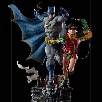 Iron Studios - DC Comics - Batman & Robin Deluxe BDS Art Scale Statue 1/10 - The Card Vault