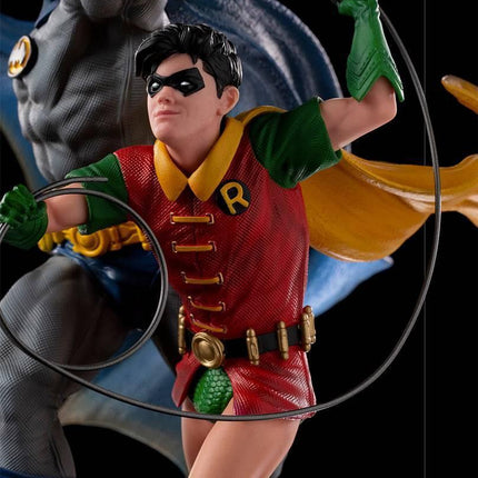 Iron Studios - DC Comics - Batman & Robin Deluxe BDS Art Scale Statue 1/10 - The Card Vault