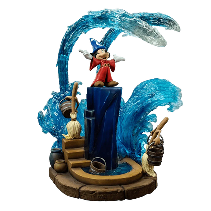 Iron Studios - Disney Classic - Mickey (Fantasia) - Deluxe Art Scale Statue 1/10 - The Card Vault