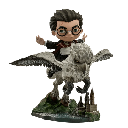 Iron Studios - Harry Potter - Harry Potter and Buckbeak MiniCo Figure - The Card Vault