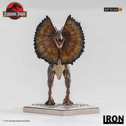 Iron Studios - Jurassic Park - Dilophosaurus BDS Art Scale Statue 1/10 - The Card Vault