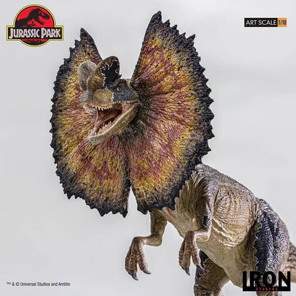 Iron Studios - Jurassic Park - Dilophosaurus BDS Art Scale Statue 1/10 - The Card Vault