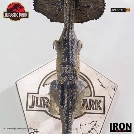 Iron Studios - Jurassic Park - Dilophosaurus BDS Art Scale Statue 1/10 - The Card Vault