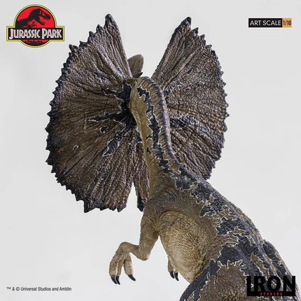 Iron Studios - Jurassic Park - Dilophosaurus BDS Art Scale Statue 1/10 - The Card Vault