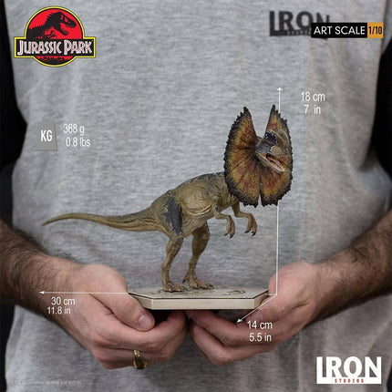 Iron Studios - Jurassic Park - Dilophosaurus BDS Art Scale Statue 1/10 - The Card Vault