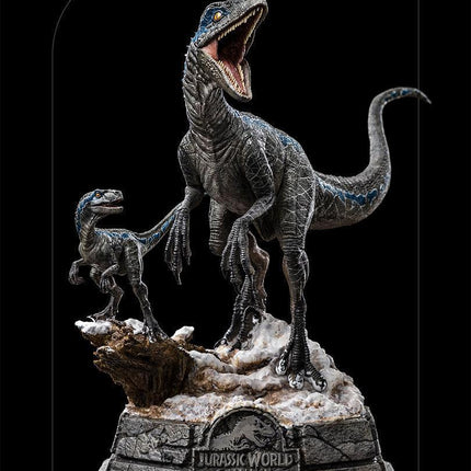 Iron Studios - Jurassic Park: Dominion - Blue and Beta Deluxe BDS Art Scale Statue 1/10 - The Card Vault