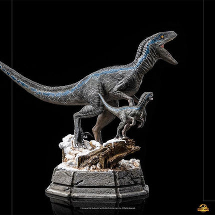 Iron Studios - Jurassic Park: Dominion - Blue and Beta Deluxe BDS Art Scale Statue 1/10 - The Card Vault