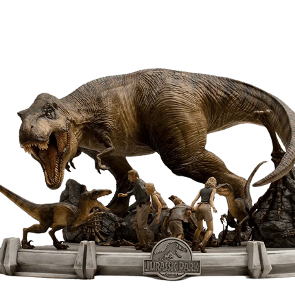 Iron Studios - Jurassic Park: The Final Scene - Demi Scale Statue 1/20 - The Card Vault