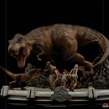 Iron Studios - Jurassic Park: The Final Scene - Demi Scale Statue 1/20 - The Card Vault