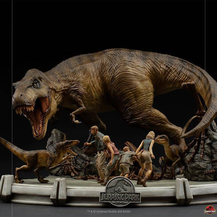 Iron Studios - Jurassic Park: The Final Scene - Demi Scale Statue 1/20 - The Card Vault
