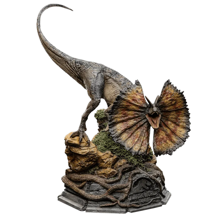 Iron Studios - Jurassic World: Dominion - Dilophosaurus BDS Art Scale Statue 1/10 - The Card Vault