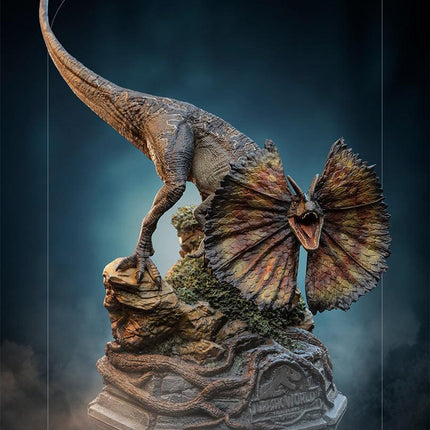 Iron Studios - Jurassic World: Dominion - Dilophosaurus BDS Art Scale Statue 1/10 - The Card Vault