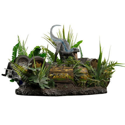 Iron Studios - Jurassic World: Fallen Kingdom - Blue Deluxe BDS Art Scale Statue 1/10 - The Card Vault