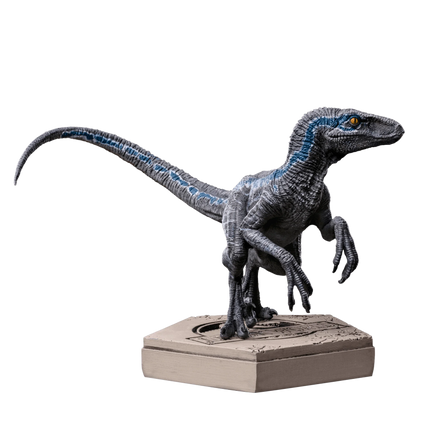 Iron Studios - Jurassic World - Velociraptor B Blue Icons Statue - The Card Vault