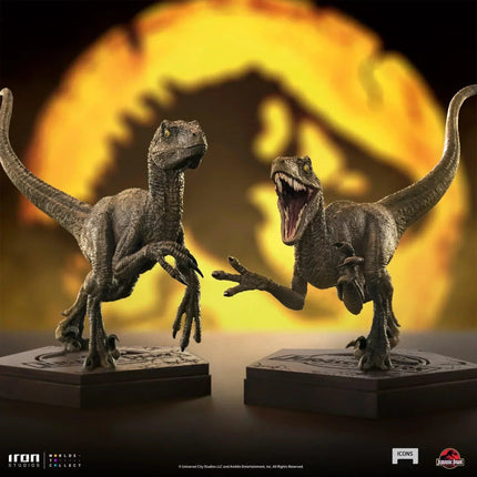 Iron Studios - Jurassic World - Velociraptor B Icons Statue - The Card Vault
