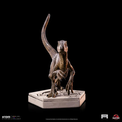 Iron Studios - Jurassic World - Velociraptor B Icons Statue - The Card Vault