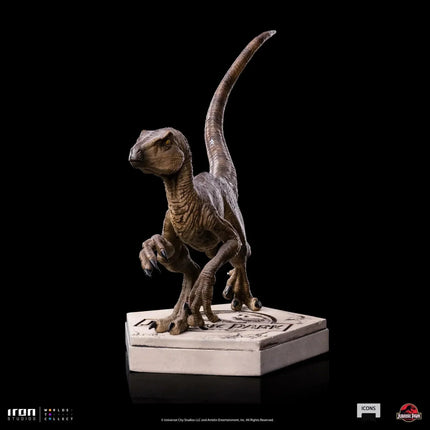 Iron Studios - Jurassic World - Velociraptor B Icons Statue - The Card Vault