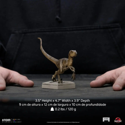Iron Studios - Jurassic World - Velociraptor B Icons Statue - The Card Vault