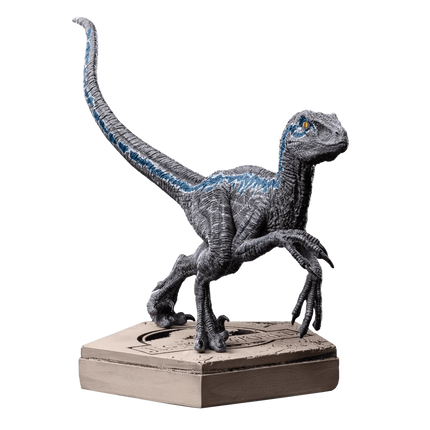 Iron Studios - Jurassic World - Velociraptor Blue Icons Statue - The Card Vault