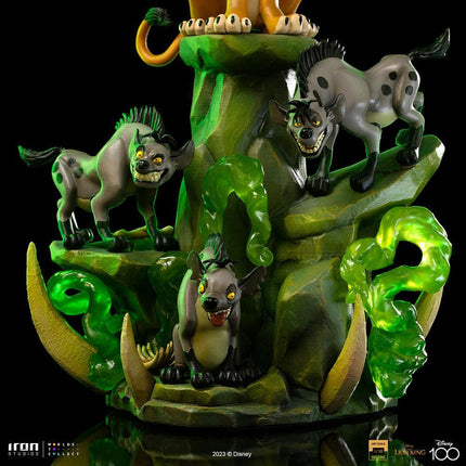 Iron Studios - Lion King - Scar - Deluxe Art Scale Statue 1/10 - The Card Vault