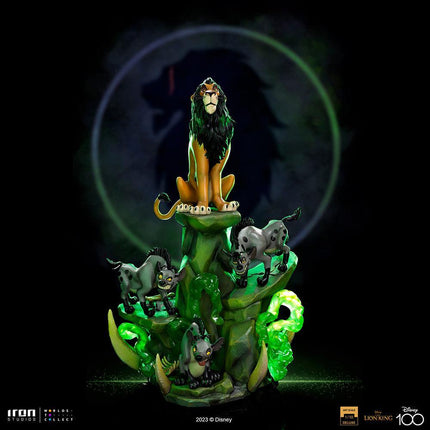 Iron Studios - Lion King - Scar - Deluxe Art Scale Statue 1/10 - The Card Vault