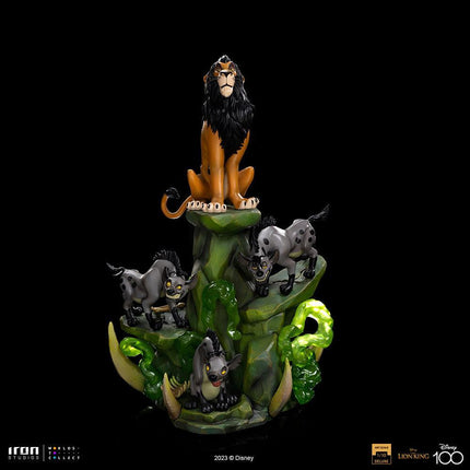 Iron Studios - Lion King - Scar - Deluxe Art Scale Statue 1/10 - The Card Vault