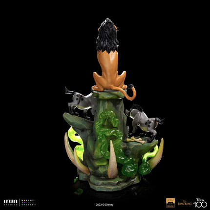 Iron Studios - Lion King - Scar - Deluxe Art Scale Statue 1/10 - The Card Vault