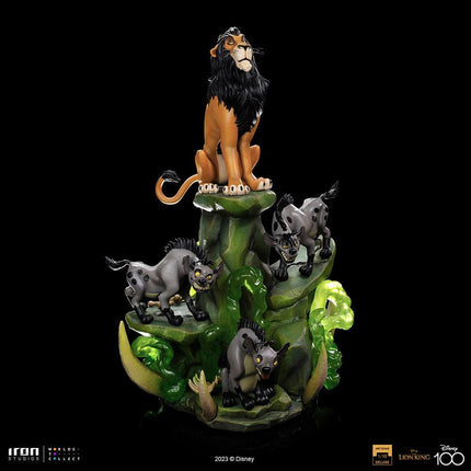 Iron Studios - Lion King - Scar - Deluxe Art Scale Statue 1/10 - The Card Vault