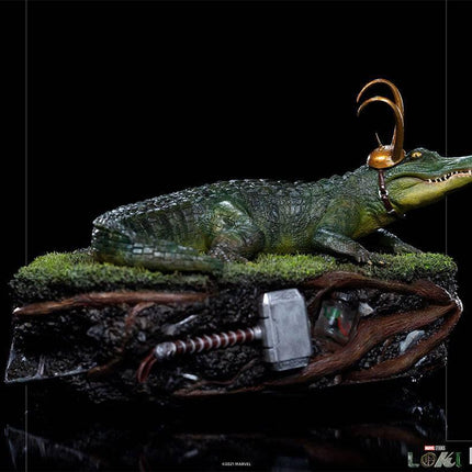 Iron Studios - Loki - Alligator Loki BDS Art Scale Statue 1/10 - The Card Vault