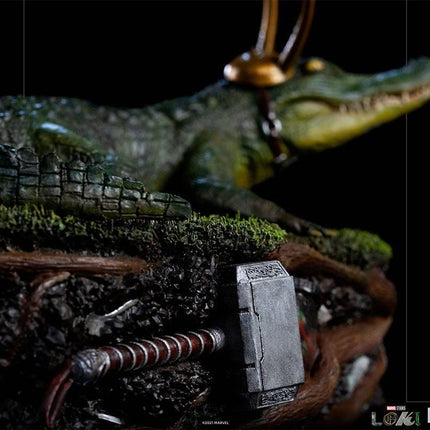 Iron Studios - Loki - Alligator Loki BDS Art Scale Statue 1/10 - The Card Vault