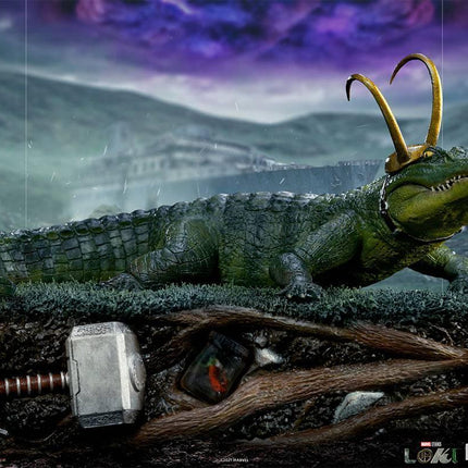 Iron Studios - Loki - Alligator Loki BDS Art Scale Statue 1/10 - The Card Vault