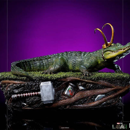 Iron Studios - Loki - Alligator Loki BDS Art Scale Statue 1/10 - The Card Vault