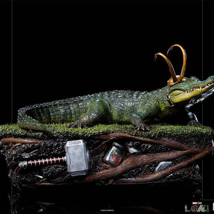 Iron Studios - Loki - Alligator Loki BDS Art Scale Statue 1/10 - The Card Vault
