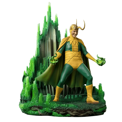 Iron Studios - Loki - Classic Loki Variant Deluxe BDS Art Scale Statue 1/10 - The Card Vault