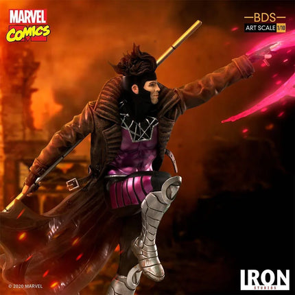 Iron Studios - Marvel Comics - Gambit BDS Art Scale Statue 1/10 - The Card Vault